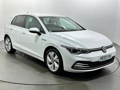 Used VW Golf VII Style 150 HP (110 kW) 2020 White Hatchback