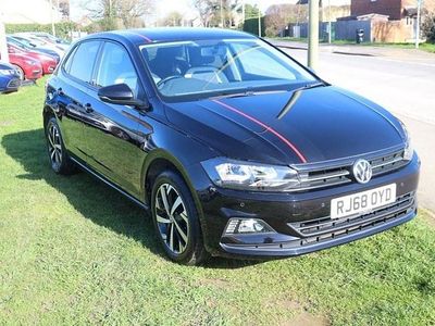 Used VW Polo Beats 95 HP (69 kW) 2018 Black Hatchback