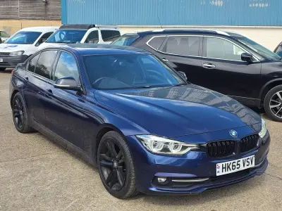 Used BMW 320 Efficient Dynamics 2016 Blue Sedan
