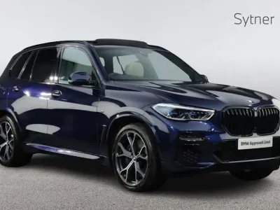 Used BMW X5 M Sport 335 HP (246 kW) 2022 Blue SUV
