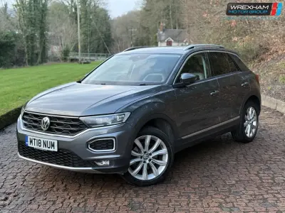 Used VW T-Roc SEL 150 HP (110 kW) 2018 Grey SUV
