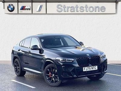 Black New 2025 BMW X4 M Sport SUV | £54,999