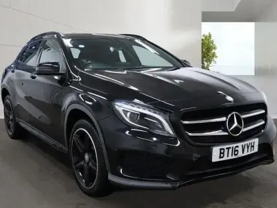 Używany Mercedes GLA220 AMG line 177 KM (130 kW) 2016 Czarny SUV