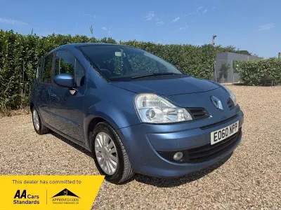Used Renault Grand Modus Dynamique 109 HP (80 kW) 2010 Blue MPV