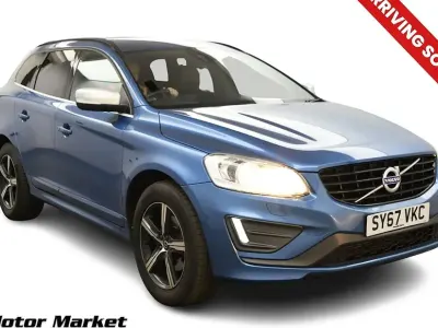 Used Volvo XC60 R-Design 220 HP (161 kW) 2017 Blue SUV