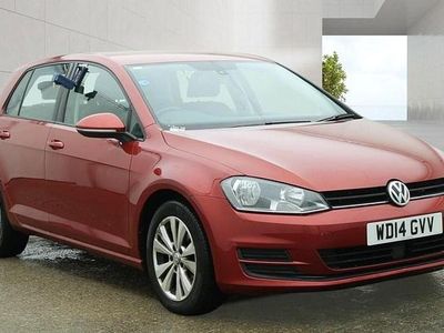 Used VW Golf VII SE 150 HP (110 kW) 2014 Red Hatchback