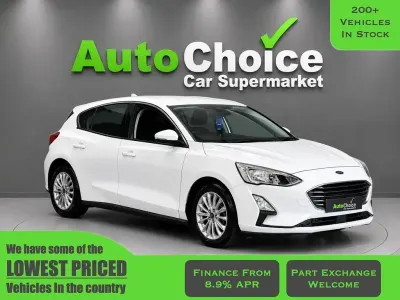 Używany Ford Focus Titanium 125 KM (91 kW) 2019 Biały Hatchback