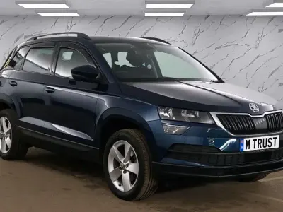 Used Skoda Karoq SE 115 HP (84 kW) 2020 Blue SUV
