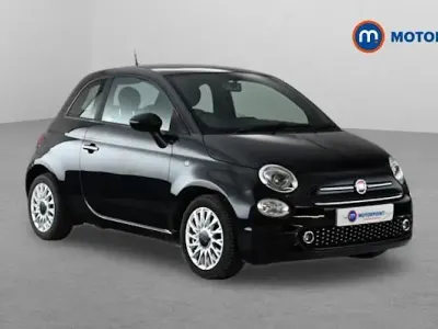 Used Fiat 500 Lounge 69 HP (50 kW) 2021 Black Hatchback