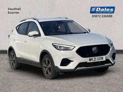 Used MG ZS Excite 106 HP (77 kW) 2021 White SUV