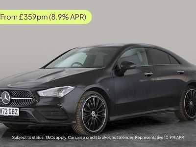 Black Used 2022 Mercedes CLA250e AMG line Sedan | £24,874 (Fair price)