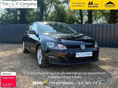 Used VW Golf VII Match 2015 Black Hatchback
