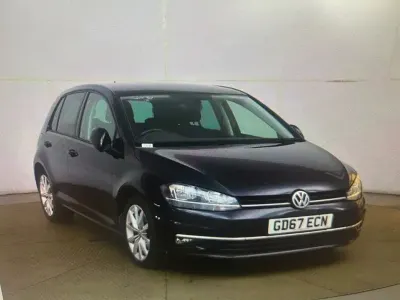 Used VW Golf VII GT 2017 Black Hatchback
