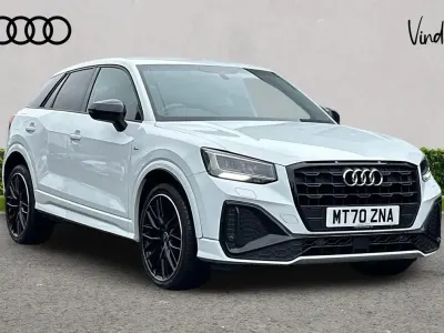 Used Audi Q2 Black Edition 147 HP (108 kW) 2021 White SUV