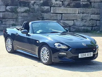 Used Fiat 124 Spider Classica 140 HP (102 kW) 2018 Black Cabriolet