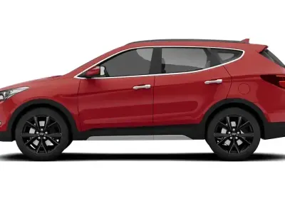 Used Hyundai Santa Fe Style 197 HP (144 kW) 2013 Red SUV