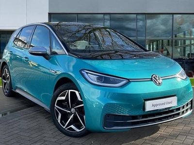 Used VW ID.3 Pro 150 kW (204 HP) 2020 Makena turquoise premium metallic black Hatchback