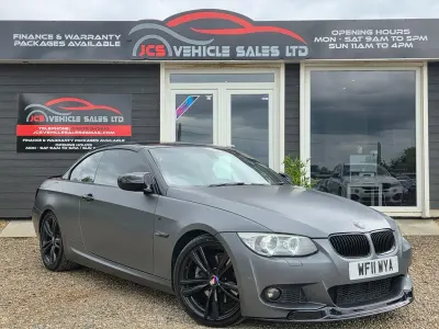 Usado BMW 330 Cabriolet M Sport 2011 Negro Descapotable