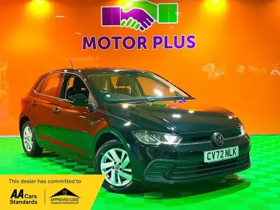 Used VW Polo Life 95 HP (69 kW) 2022 Black Hatchback