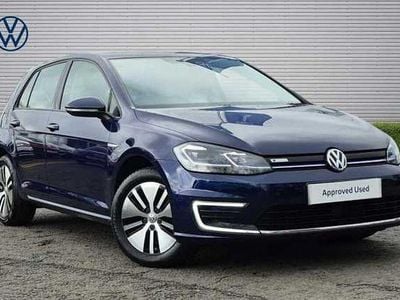 Used VW e-Golf 99 kW (135 HP) 2019 Blue Hatchback