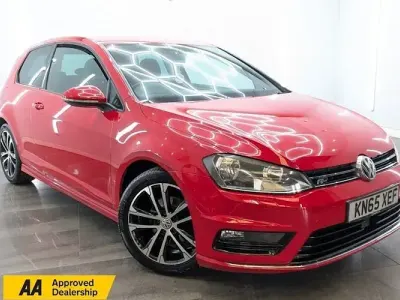 Used VW Golf VII R-line 150 HP (110 kW) 2015 Red Hatchback