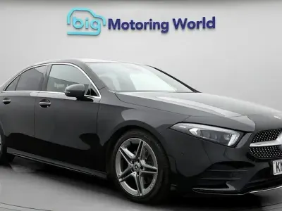 Used Mercedes A200 AMG line 150 HP (110 kW) 2020 Black Sedan