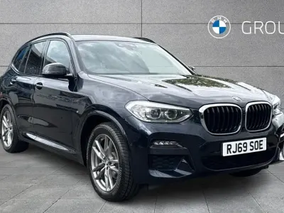Used BMW X3 M Sport 187 HP (137 kW) 2019 Black SUV