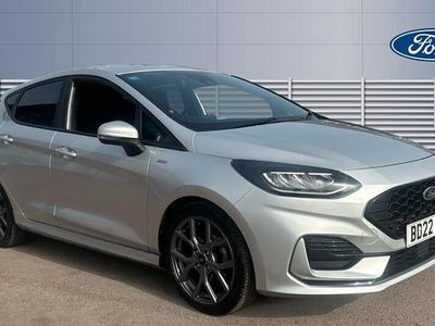 Used Ford Fiesta ST-Line 125 HP (91 kW) 2022 Silver Hatchback