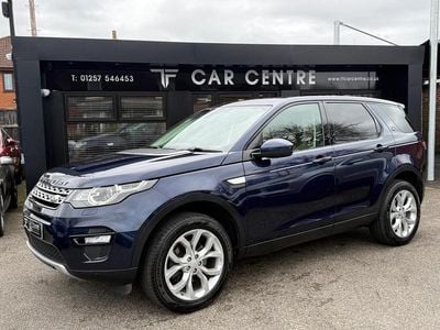 Second-hand Land Rover Discovery Sport HSE 180 CP (132 kW) 2016 Albastru SUV