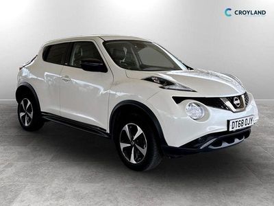 Used Nissan Juke 112 HP (82 kW) 2019 White SUV
