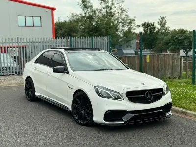 Used Mercedes E63 AMG AMG 2015 White Sedan