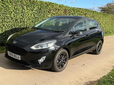 Used Ford Fiesta Zetec 100 HP (73 kW) 2018 Black Hatchback