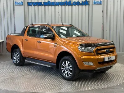 Usado Ford Ranger Wildtrack 200 CV (147 kW) 2017 Naranja Pickup/Camioneta