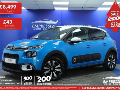 Blue Used 2018 Citroën C3 Flair Hatchback | £8,499 (Fair price)