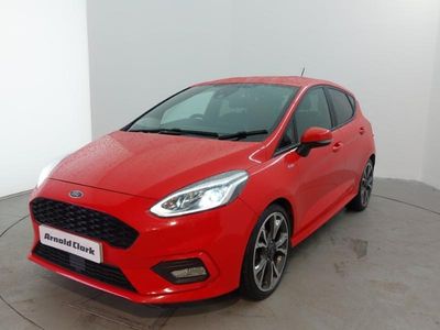 Usado Ford Fiesta ST-Line X 125 HP (91 kW) 2020 Vermelho Citadino