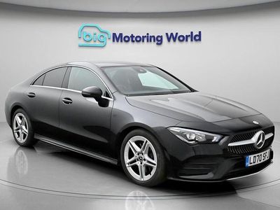 Used Mercedes CLA200 AMG line 161 HP (118 kW) 2020 Black Coupe