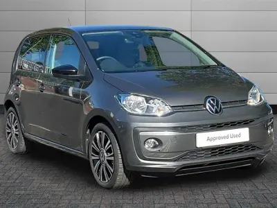 Begagnad VW up! Black Edition 65 HK (47 kW) 2022 Vit Halvkombi