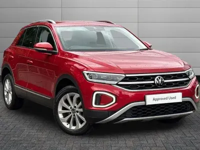 Used VW T-Roc Style 110 HP (80 kW) 2022 Kings red SUV