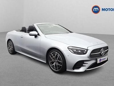 Silver Used 2022 Mercedes E300 AMG Line Premium Cabriolet | £32,499 (Good price)
