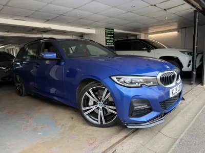 Used BMW 330e M Sport 2021 Blue Estate