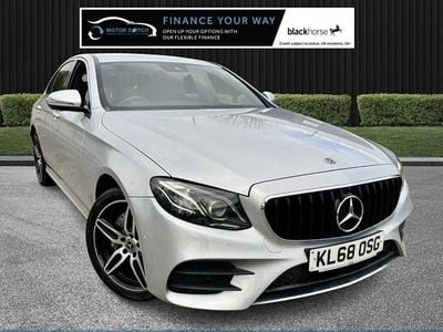Used Mercedes E220 AMG line 194 HP (142 kW) 2019 Silver Sedan