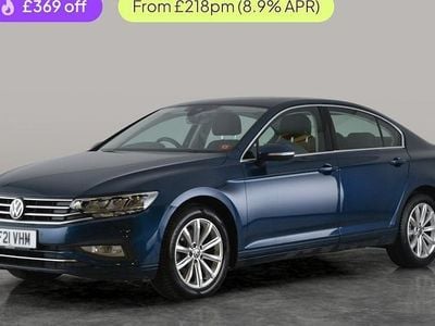 Used VW Passat SE 122 HP (89 kW) 2021 Blue Sedan