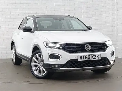 Used VW T-Roc SEL 150 HP (110 kW) 2019 White SUV