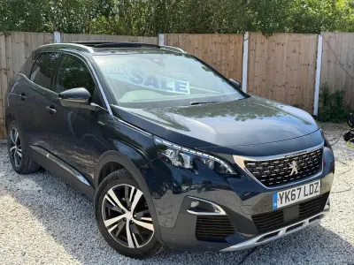Used Peugeot 3008 GT-line 2017 Grey SUV