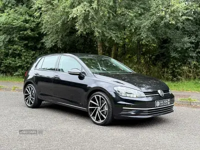 Used VW Golf VII SE 115 HP (84 kW) 2018 Black Hatchback