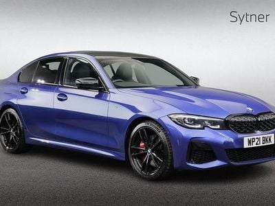 Used BMW M340 M Sport 369 HP (271 kW) 2021 Blue Sedan