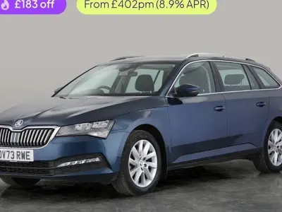 Usado Skoda Superb SE 150 HP (110 kW) 2023 Azul Carrinha