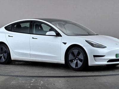 White Used 2021 Tesla Model 3 Standard Range Sedan | £17,298 (Fair price)