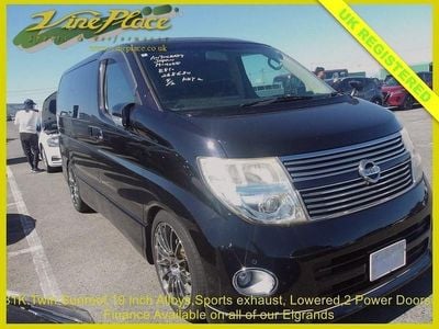 Used Nissan Elgrand 2008 Black MPV