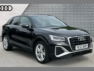 Used Audi Q2 S-Line 147 HP (108 kW) 2023 Black SUV